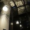 MIRROR INSTALLED ON THE CEILING